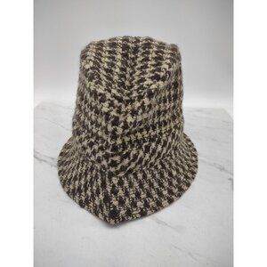 Vtg Millars 100% Pure Virgin Wool Irish Hat Clifden Connemara Size 7 1/8 Bucket